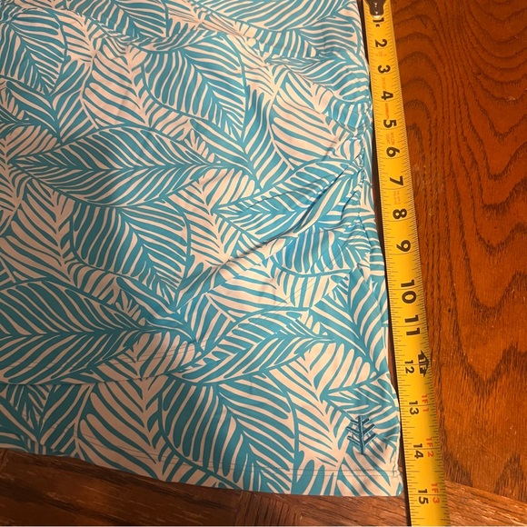 Coolibar Women's Big Wave Swim Beach Skort in Blue Paradise Palm Sz XL UPF 50 - Picture 15 of 15